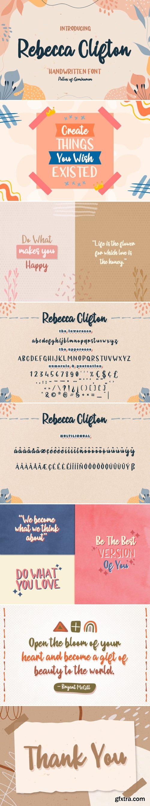 Rebecca Clifton Font