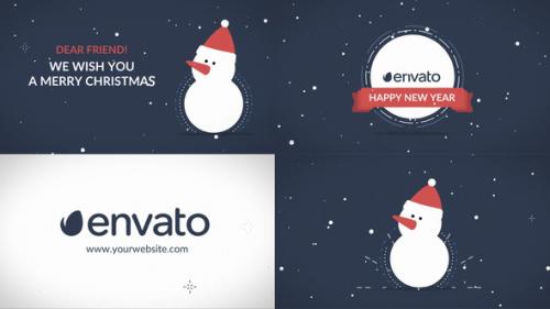 Videohive - Christmas Logo || DaVinci Resolve - 35385471 - 35385471