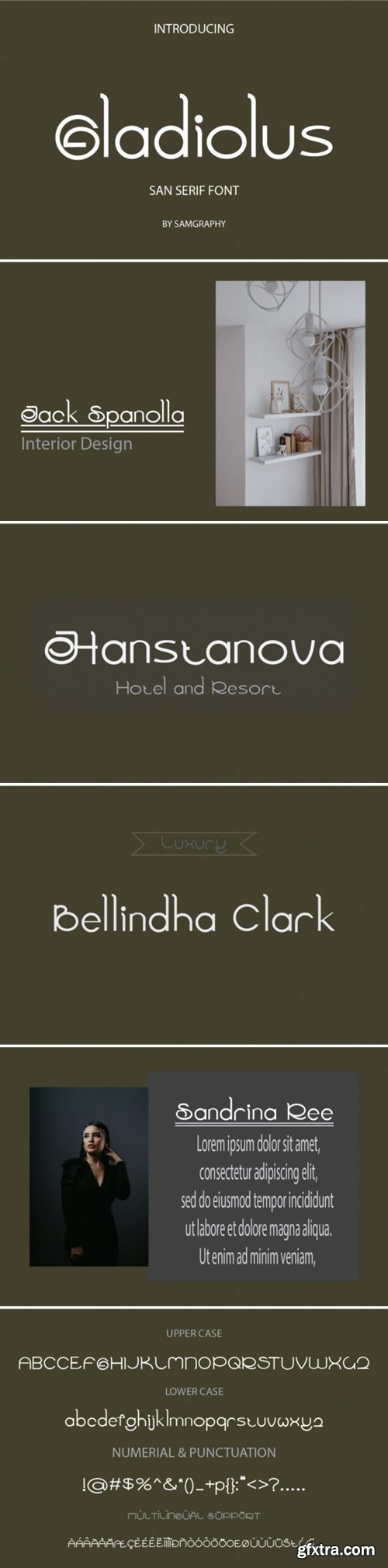 Gladiolus Font