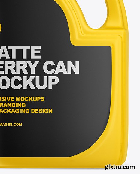 Matte Jerry Can Mockup 92012