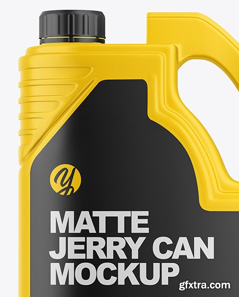 Matte Jerry Can Mockup 92012