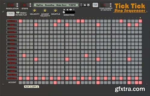 Reason RE Josh Levy Tick Tick Step Sequencer v1.0.2