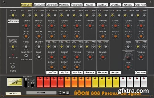 Reason RE Josh Levy BOOM 808 Percussion Synth v2.0.2