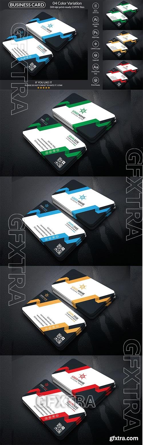 Creative Business Card Design Corporate identity template Corporate Identity o92663