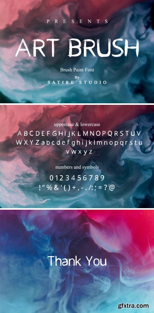 Art Brush Font