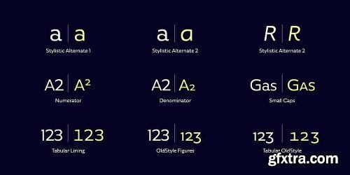 Agile Sans Font Family -18 Fonts