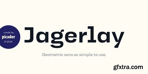 Jagerlay Font Family - 18 Fonts