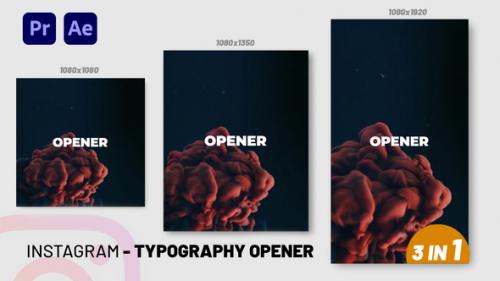 Videohive - Instagram Typography Opener for Premier Pro - 35378141 - 35378141