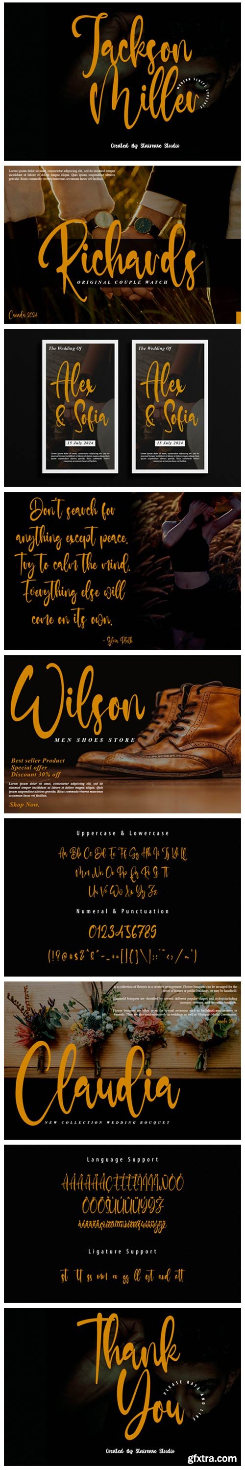 Jackson Miller Font