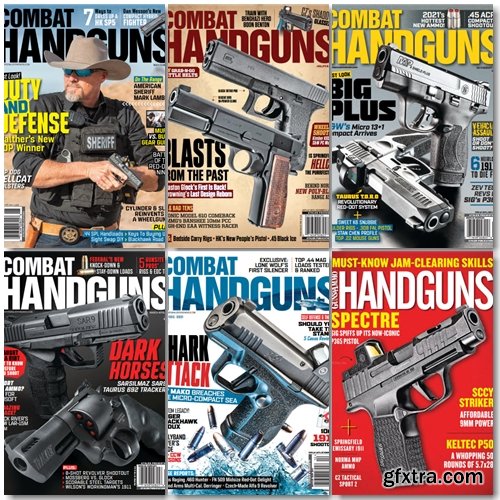 Combat Handguns - 2021 Full Year Issues Collection