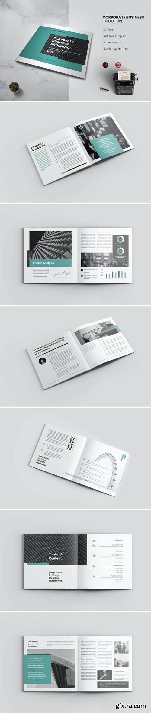 Square Corporate Business Brochure