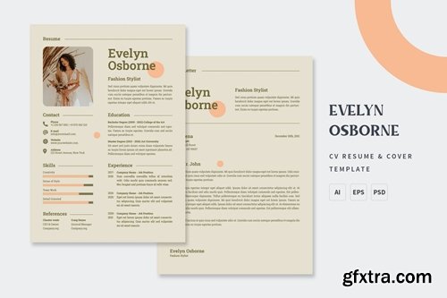 Evelyn Osborne - CV Resume Templates