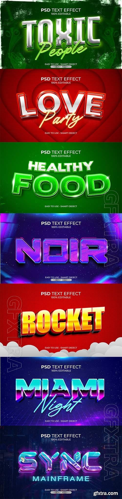 Psd text effect set vol 21