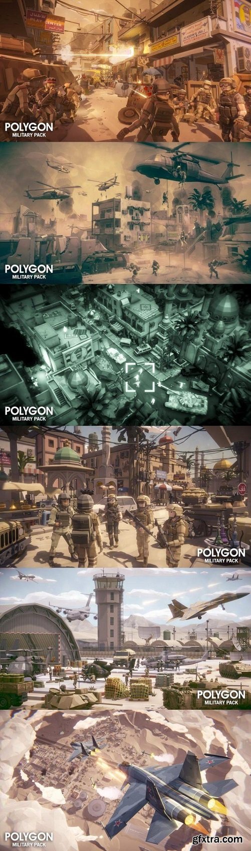 Unreal Engine – POLYGON – Military Pack