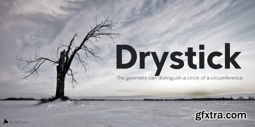 Drystick Geo Grotesk Font Family - 16 Fonts