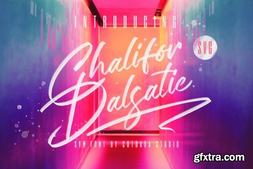 Chalifor Dalsatic Font Family - 3 Fonts