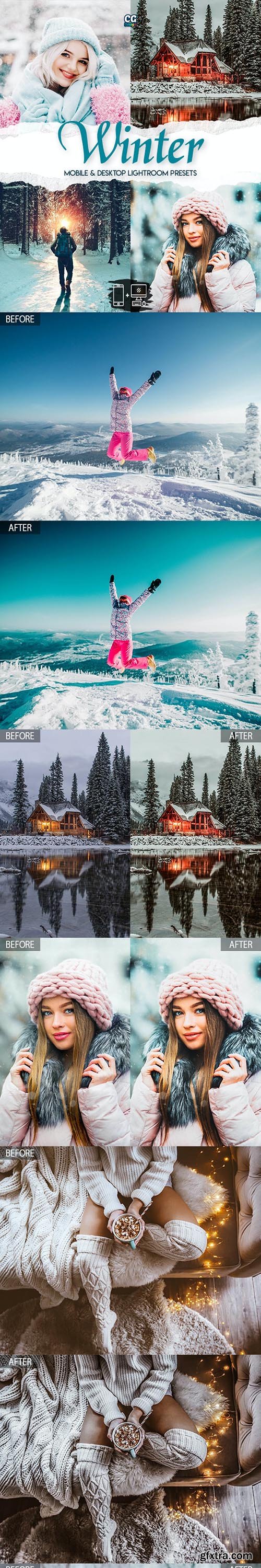 GraphicRiver - Winter - 15 Premium Lightroom Presets 29263630