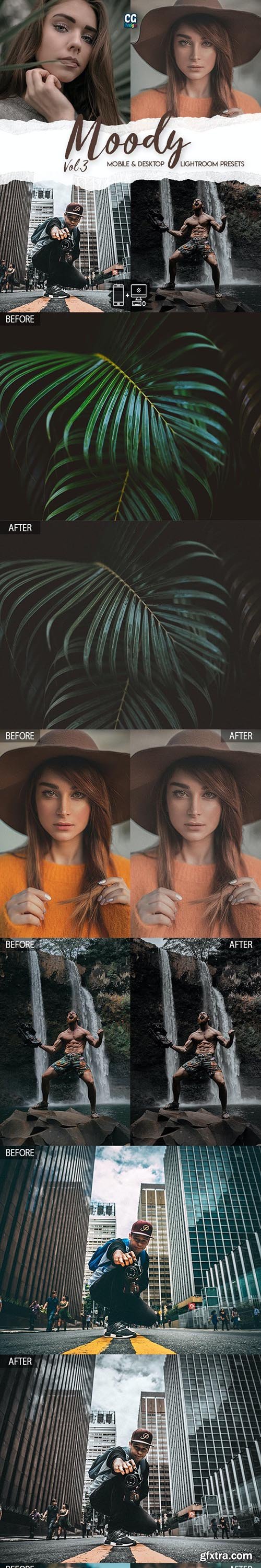 GraphicRiver - Moody Vol. 3 - 15 Premium Lightroom Presets 25864754