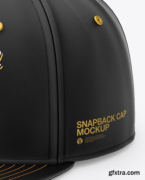 Snapback Cap Mockup 56306