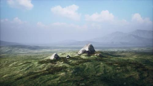 Videohive - Alpine Landscape with Big Stones - 35324683 - 35324683