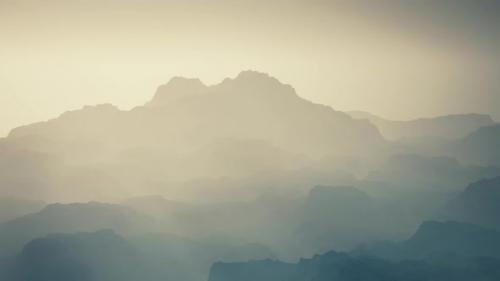 Videohive - Fog in Rocky Mountain Valley - 35324716 - 35324716