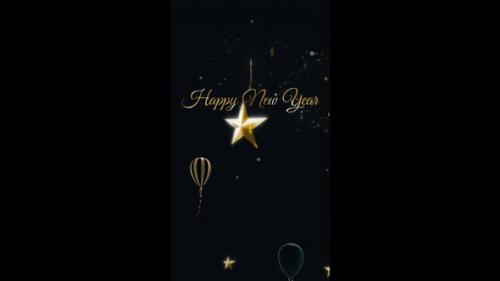 Videohive - Happy New Year H D Vertical - 35327584 - 35327584