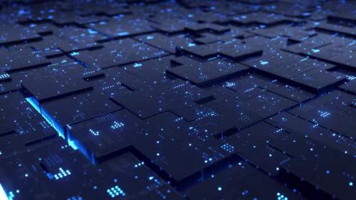 Videohive - Technologic Background Loop - 35330546 - 35330546