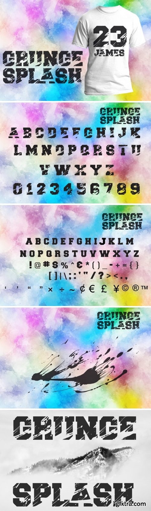 Grunge Splash Font