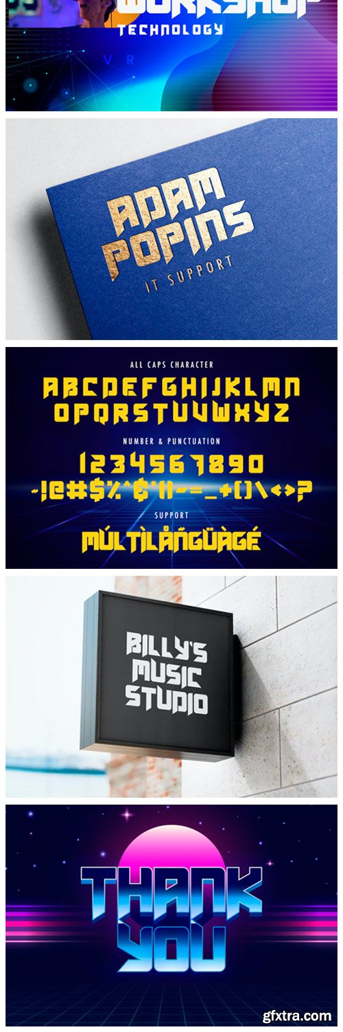 Technocra Font