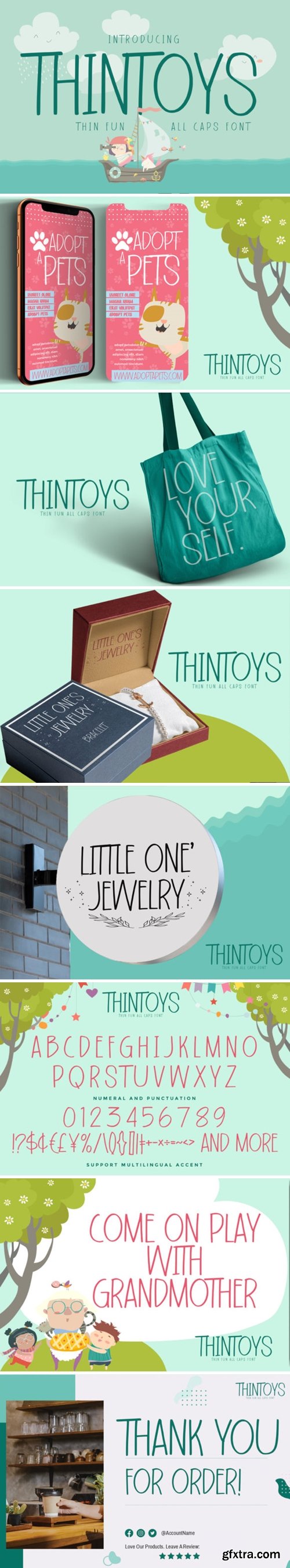 Thin Toys Font