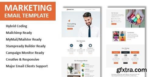 ThemeForest - Marketing v1.0 - Multipurpose Responsive Email Template with Online StampReady & Mailchimp Builders - 22431984