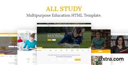 ThemeForest - All Study v1.0 - Multipurpose Education HTML Template - 20177254