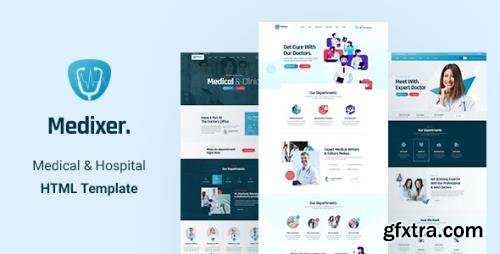 ThemeForest - Medixer v1.0 - Medical and Health HTML5 Template - 26619827