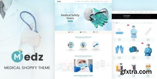 ThemeForest - Medz v1.0 - Medical Products Shopify Theme (Update: 23 September 21) - 29012301