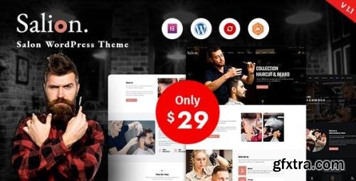 ThemeForest - Salion v1.4 - Hair Salon WordPress Theme - 32603855