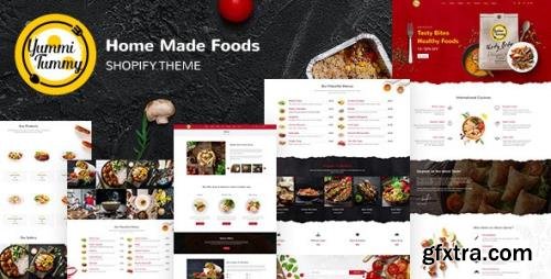 ThemeForest - Yummi v1.0 - Food Delivery Shopify Theme (Update: 23 September 21) - 29012301