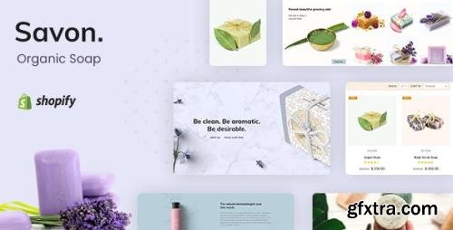 ThemeForest - Savon v1.0 - Handmade Soap, Cosmetics Beauty Shopify Theme (Update: 27 August 21) - 29056417