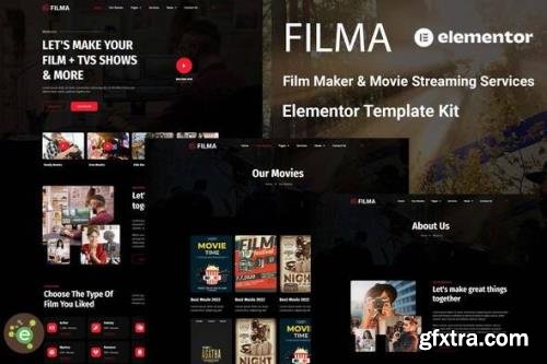 ThemeForest - Filma v1.0.0 - Film Maker & Movie Streaming Services Elementor Template Kit - 35324941