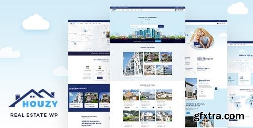 ThemeForest - Houzy v1.6 - Real Estate WordPress - 27539712