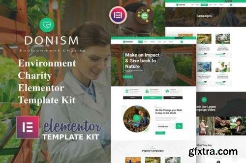 ThemeForest - Donism v1.0.0 - Environment Charity Elementor Template Kit - 35325328