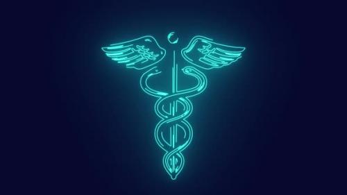 Videohive - caduceus Medical Symbol Of Healthcare - 35359627 - 35359627