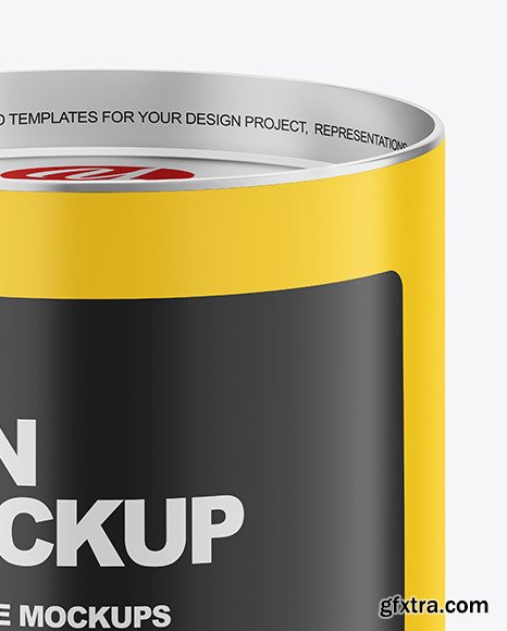 Matte Tin Can Mockup 88203