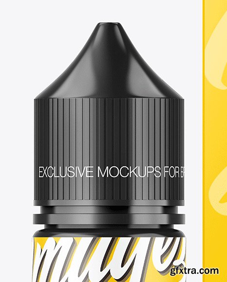 Glossy Dropper Bottle w/ Box Mockup 88195