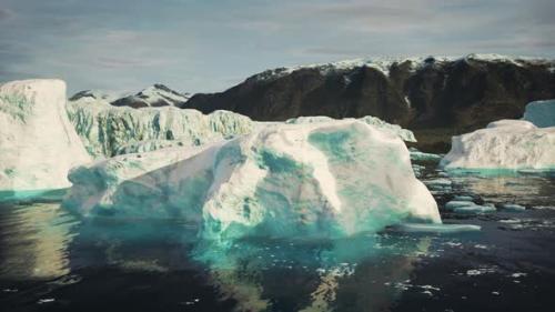 Videohive - Iceberg Lagoon in the Nature Park - 35367430 - 35367430