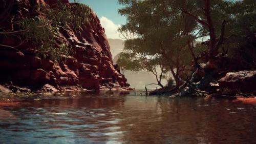 Videohive - Colorado River Flows Through the Grand Canyon - 35367656 - 35367656