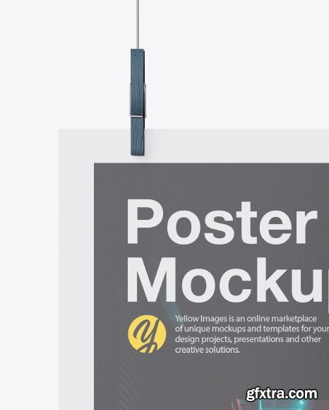 Glossy A3 Poster Mockup 51546