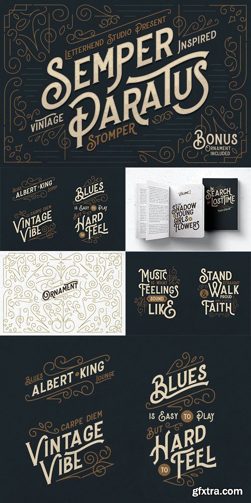 Stomper - A Vintage Display Font 2885384