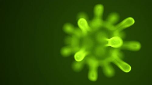 Videohive - Rotating Coronavirus, virus strain of MERS-Cov. - 29479842 - 29479842