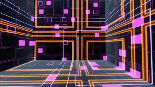 Videohive - Vj Loop Animation Of A Fantastic Neon Background 02 - 35360020 - 35360020