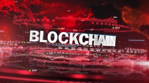 Videohive - Economic Financial Index Blockchain - 35360345 - 35360345